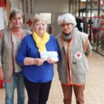 937€ de dons au profit des Ukrainiens déposés par le club de peinture de Barlin