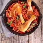 Le poulet basquaise
