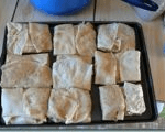 Crêpes jambon poireaux