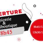 (ré)ouverture de nos locaux