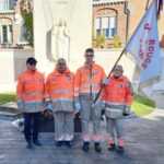 Remise l&rsquo;insigne de porte drapeau à Régis Naessens